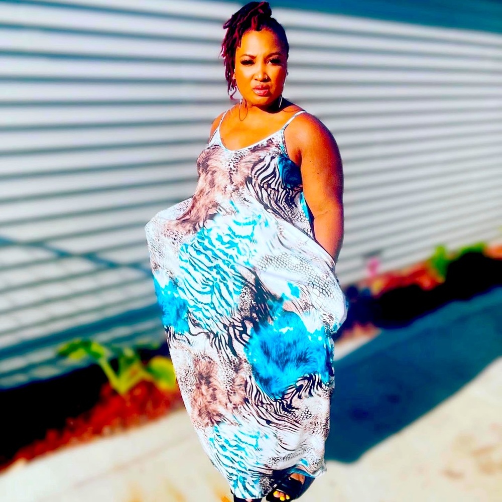 Safari Bound Maxi Dress